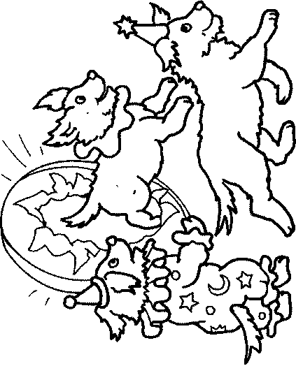 Plansa de colorat cu Circ 30 24